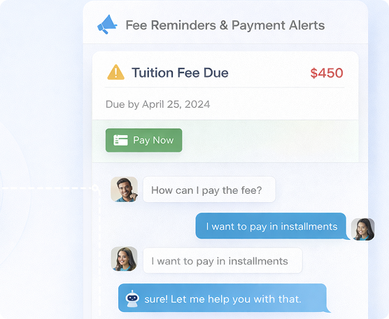 Fee Reminders